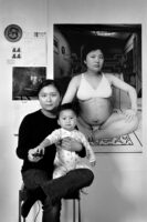 Image: Annie Wang, [No.2 Pressing the camera shutter together], 2002, from the series [The Mother as a Creator], 2001-ongoing. Courtesy the artist.