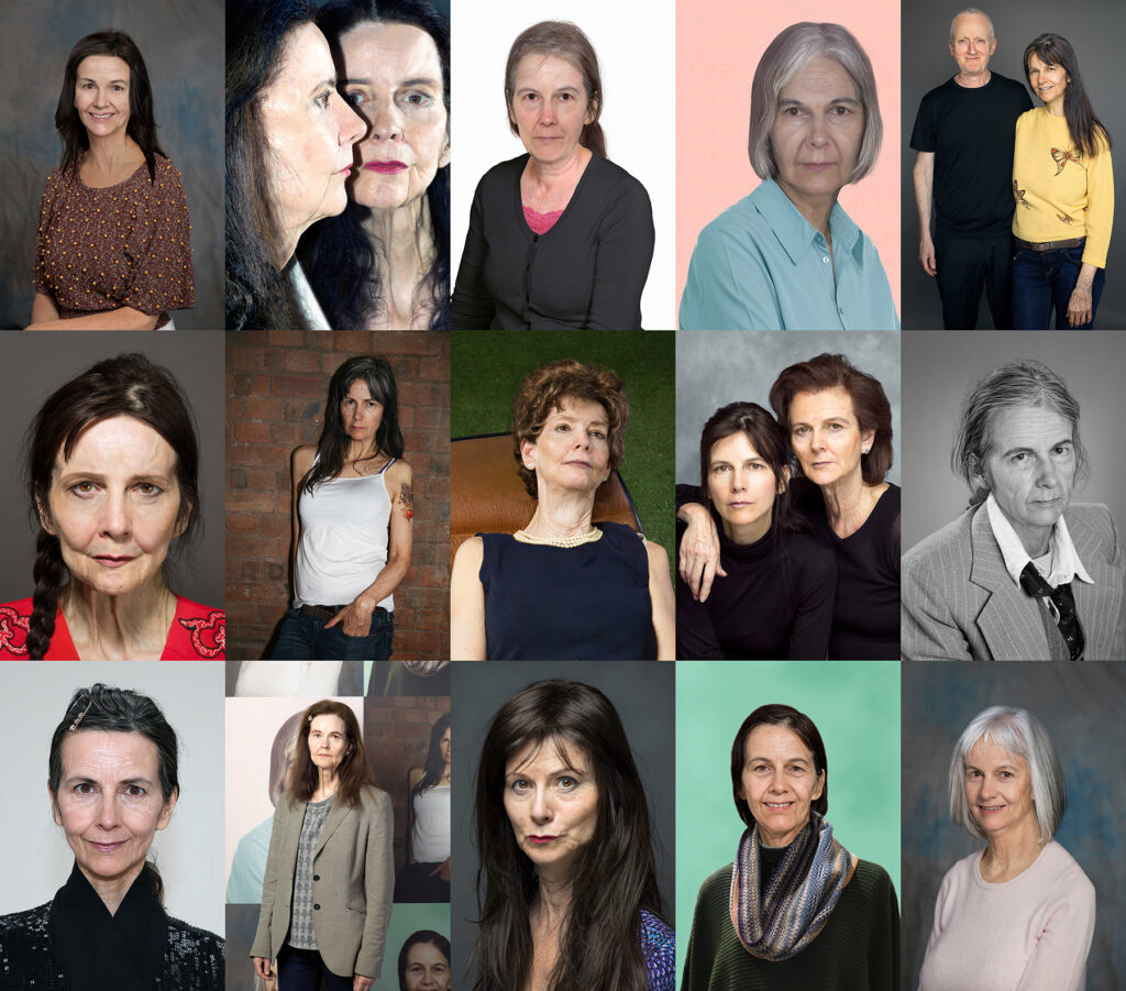 Rock 'n' Roll 70 wallpaper, 2015 © Gillian Wearing, courtesy Maureen Paley, London; Tanya Bonakdar Gallery, New York and Regen Projects, Los Angele