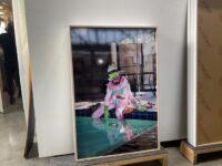 Martine Gutierrez's work framed at Fini Frames