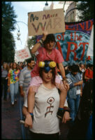 Image: Rennie Ellis, [Anti War Rally, 1990]. State Library
Victoria collection.